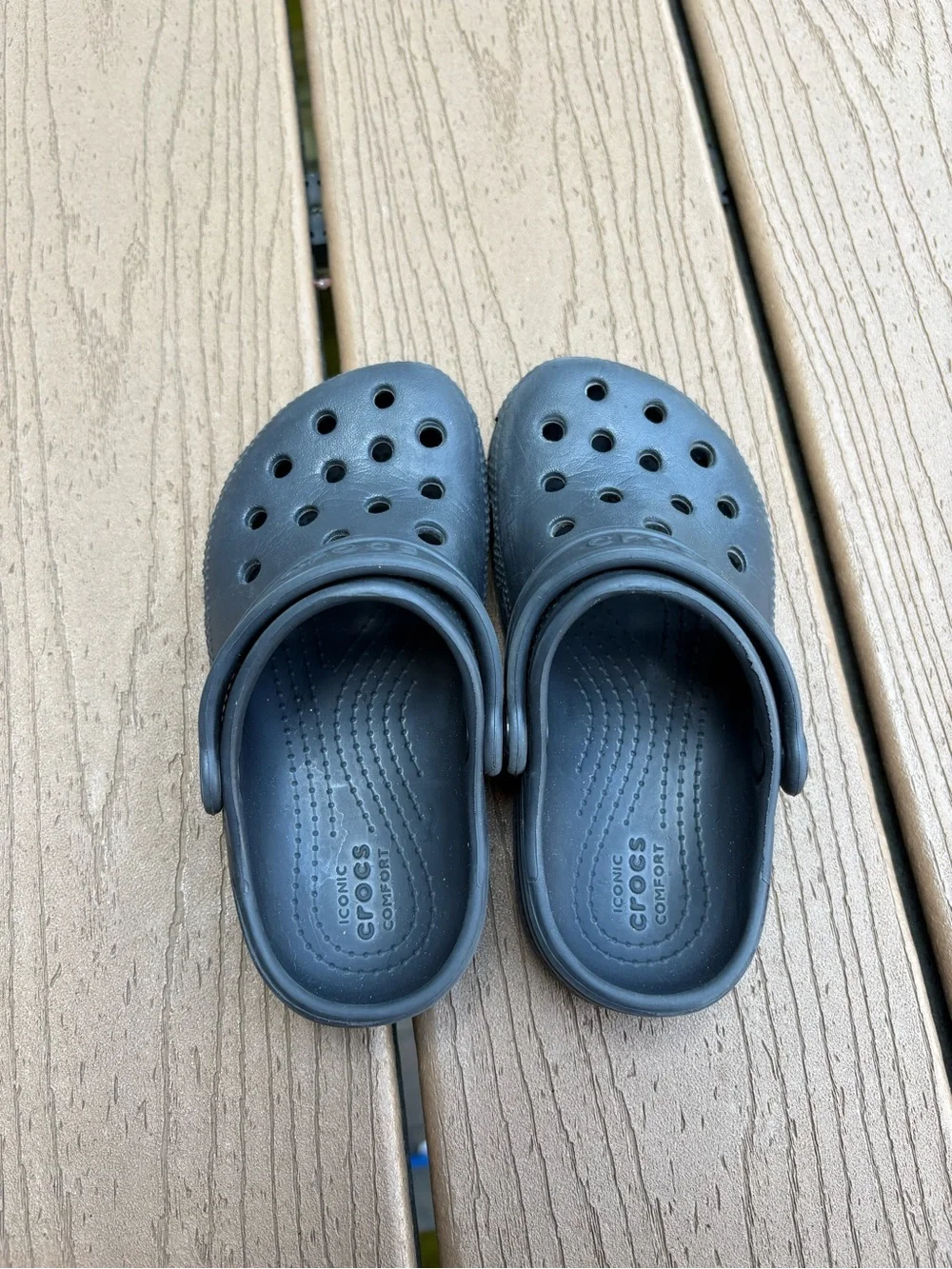CROCS Kids' Classic Clog in Black